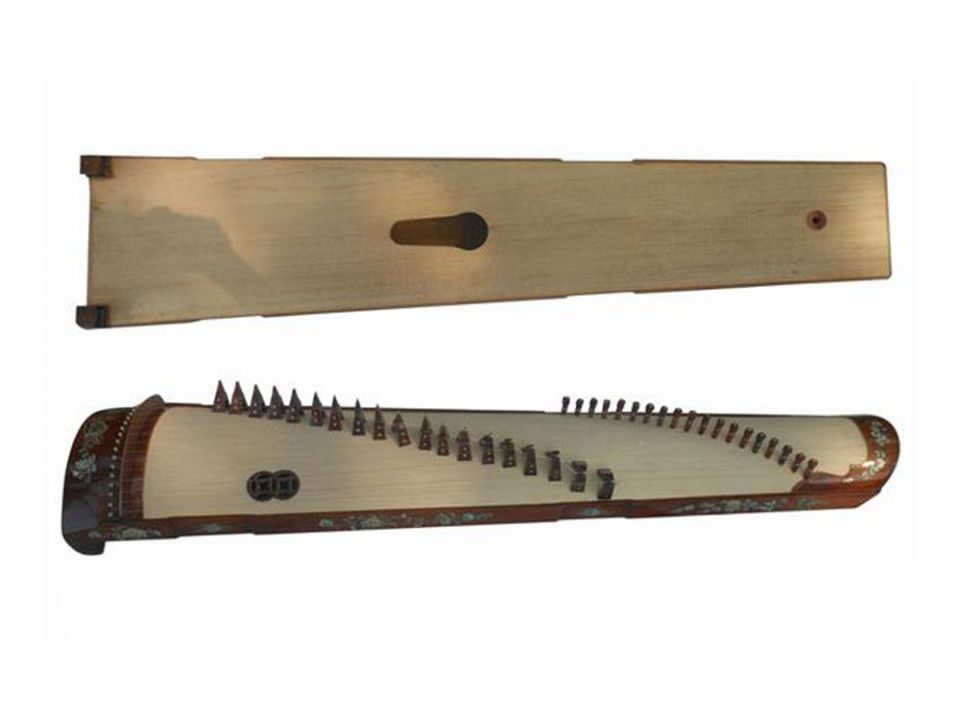 Đàn Tranh VN 19 Dây (Khảm trai) TMT-35